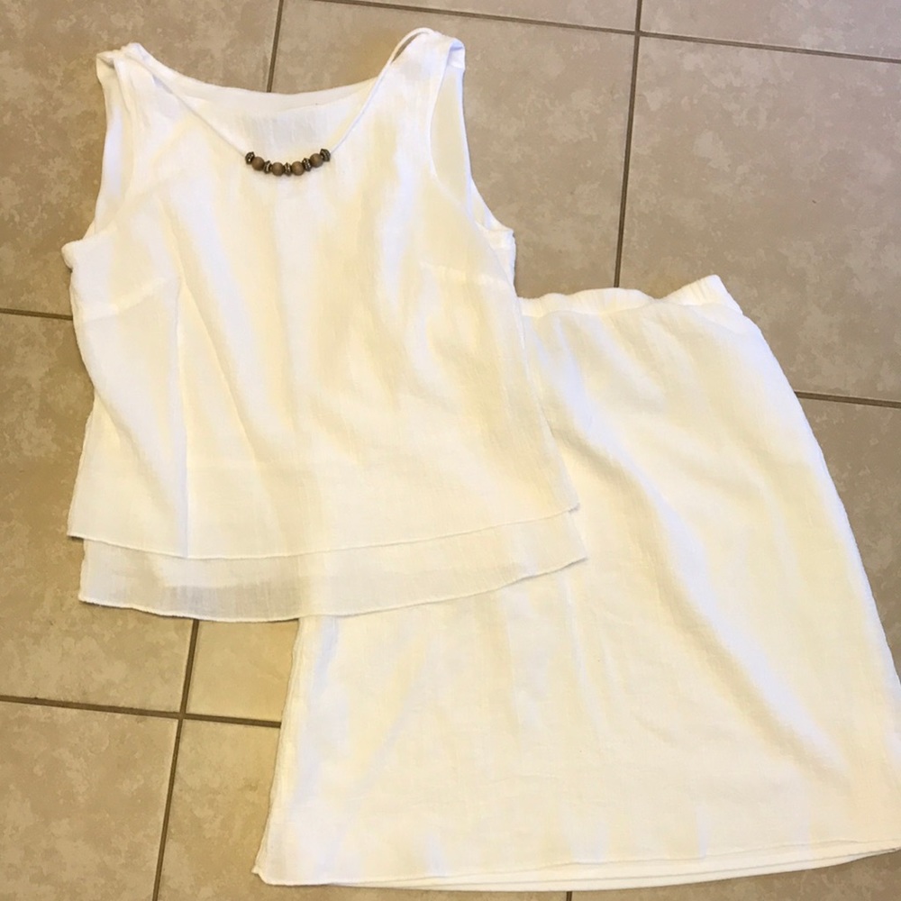 Summer skirt and top